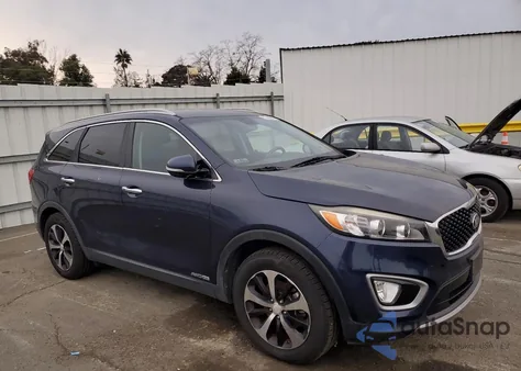 2016 Kia Sorento Ex из США, поврежденный, VIN 5XYPHDA51GG181266